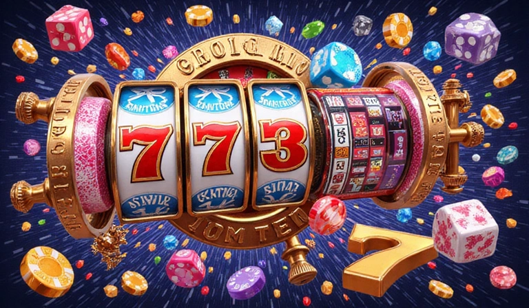 Diverse collection of social casino games