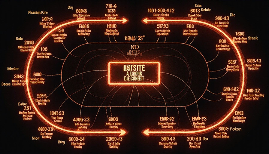 A poker strategy diagram showing hand probabilities and betting flows, with glowing lines and numbers.